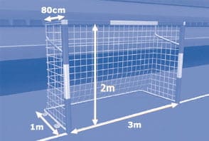 Qual Tamanho da Baliza do Futsal