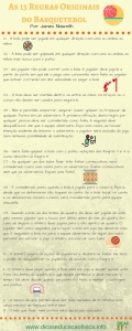 As 13 regras originais do Basquetebol