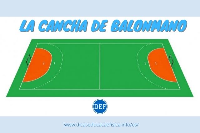 La cancha de Balonmano