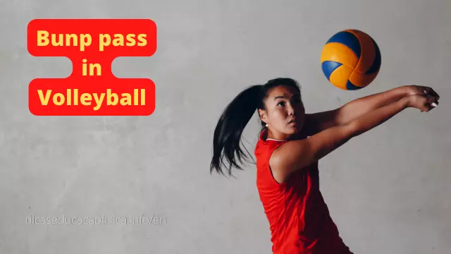 Bump pass in Volleyball