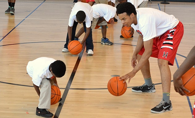 Atividades de Basquete para iniciação esportiva no ensino fundamental, ensino médio.