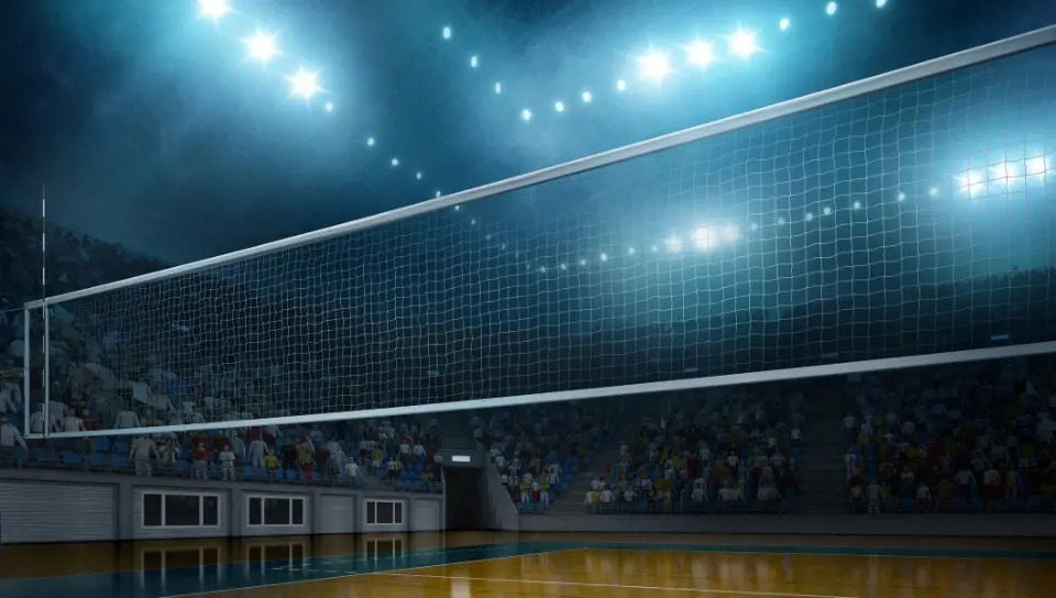 Qué altura tiene la red de Voleibol?