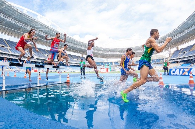 Corridas com Obstáculos no Atletismo olímpico