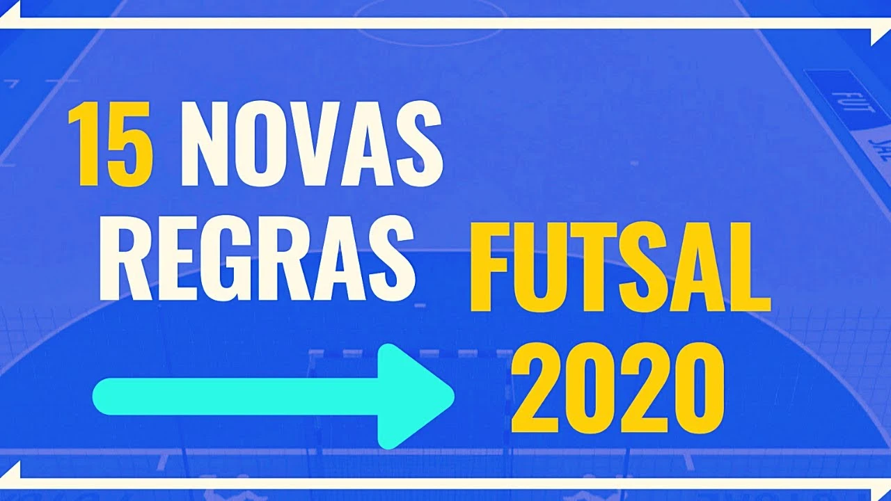 Mudanças nas regras do Futsal 2020