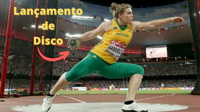Lançamento do Disco no Atletismo