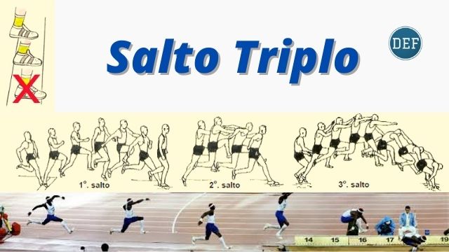 Imagem de Salto Triplo no Atletismo