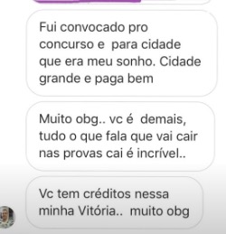 Depoimentos Concurso Educação Física