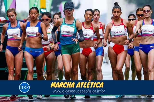 Marcha Atlética no Atletismo