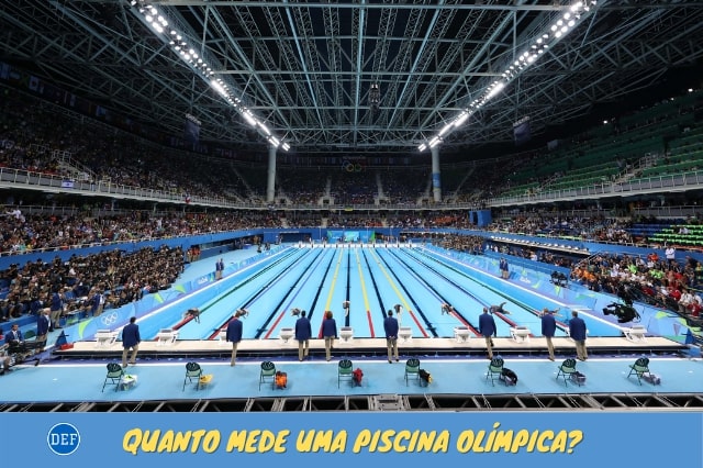 Quanto mede uma Piscina Olímpica?