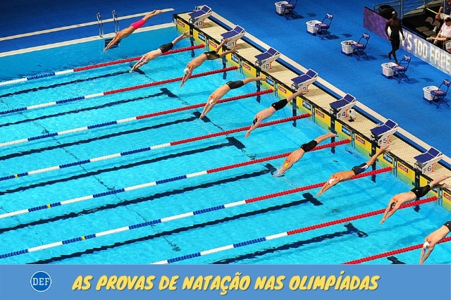 Todas as Provas de Natação nas Olimpiadas