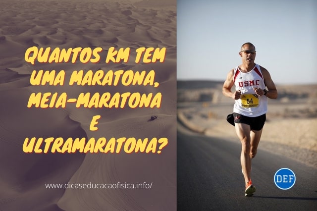 Quantos quilômetros (km) tem uma Maratona, Meia-maratona e Ultramaratona?