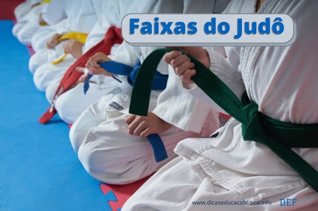 Faixas do Judô oficiais