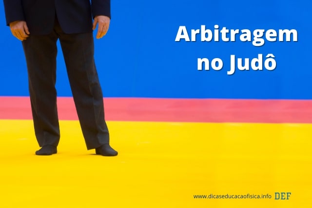 Os árbitros de Judô