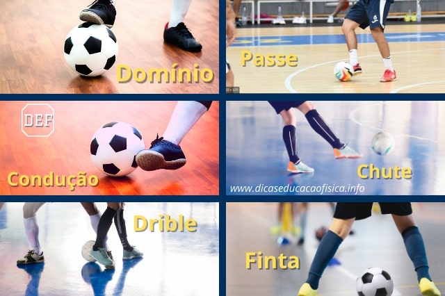 Elementos Técnicos do Futsal