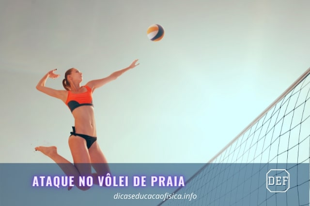 Ataque no Vôlei de Praia