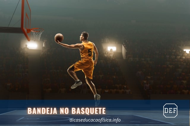 Bandeja no Basquete