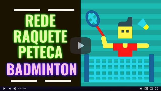 Videoaula Equipamentos do Badminton
