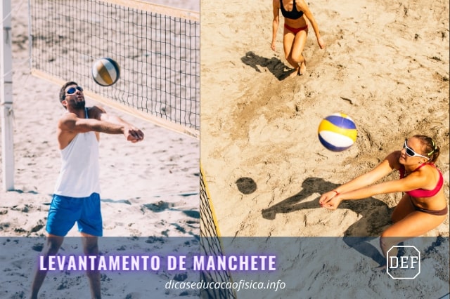 Levantamento no Vôlei de Praia