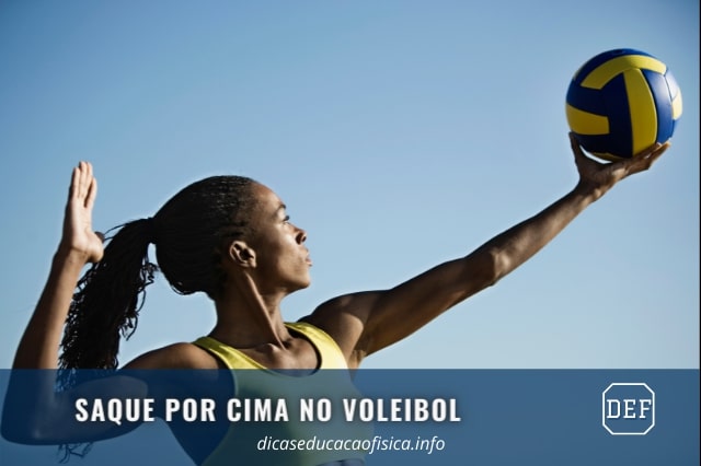 Serviço por cima no Voleibol