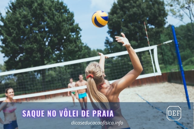 Fundamentos do Vôlei de Praia: Saque no Vôlei de Praia