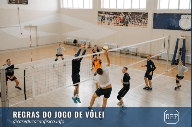 Regras do Jogo de Vôlei  Dicas Educação Física