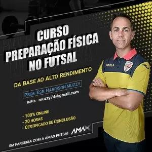 curso preparação física no futsal