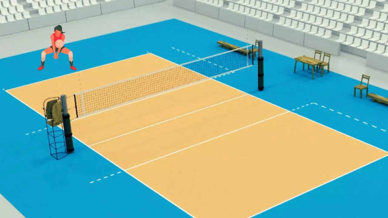Pode sacar de manchete no Vôlei?