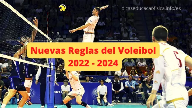 Nuevas regras del Voleibol 2022 - 2024