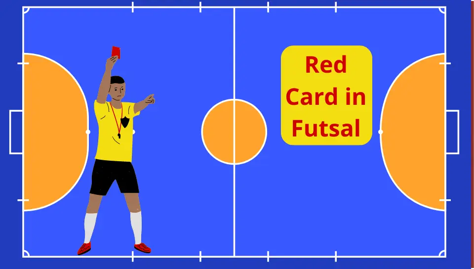 Red card in futsal