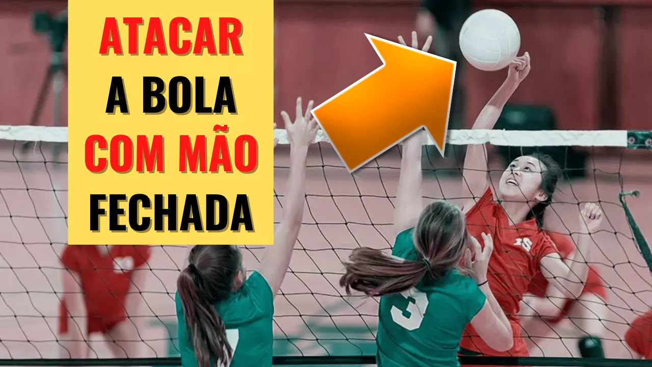 Ataque com a mão fechada no Voleibol