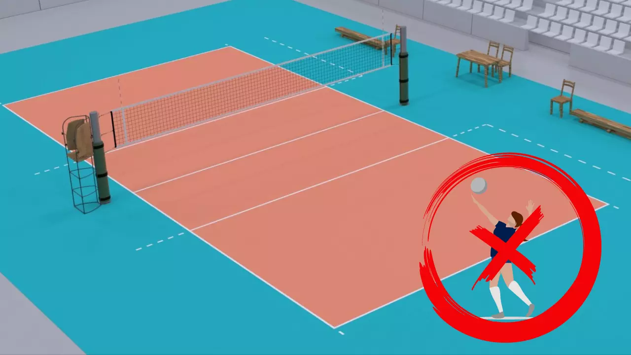 Falta de Rotação no Voleibol