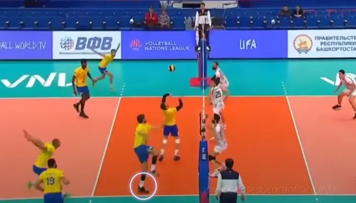 Ataque de China en el Voleibol