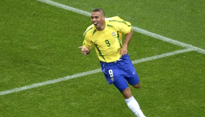 Ronaldo Fenômeno marcou 15 gols em copas do mundo.