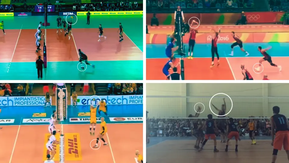 Tempos de Ataque no Voleibol