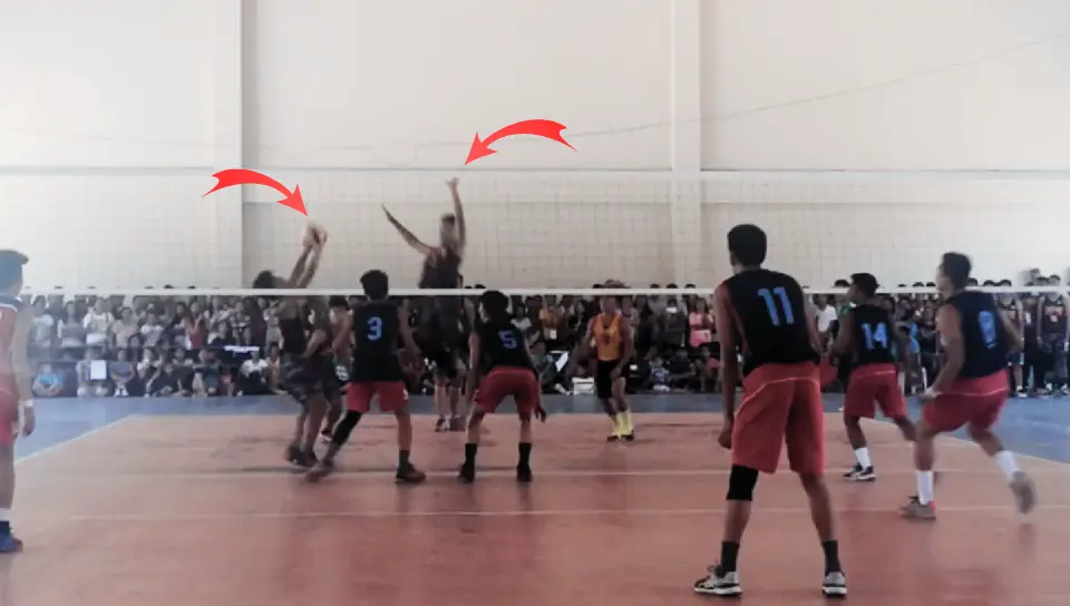 Ataque de tempo Zero no Voleibol