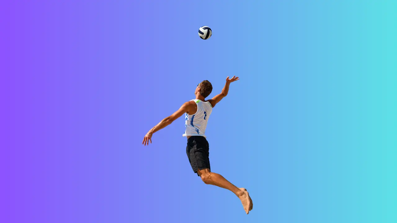 Habilidade de Saque Viagem com Salto no Voleibol